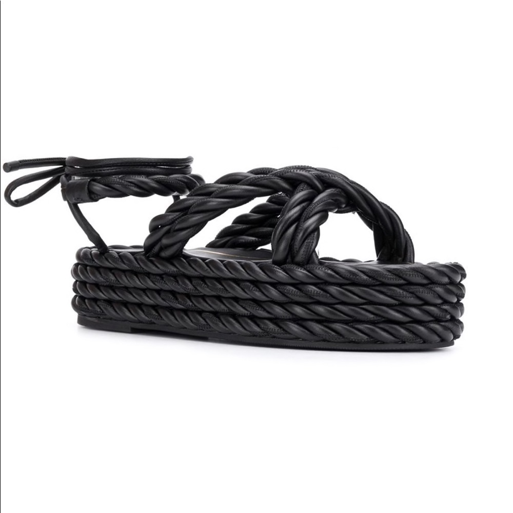 Valentino Garavani Rope Platform Sandals